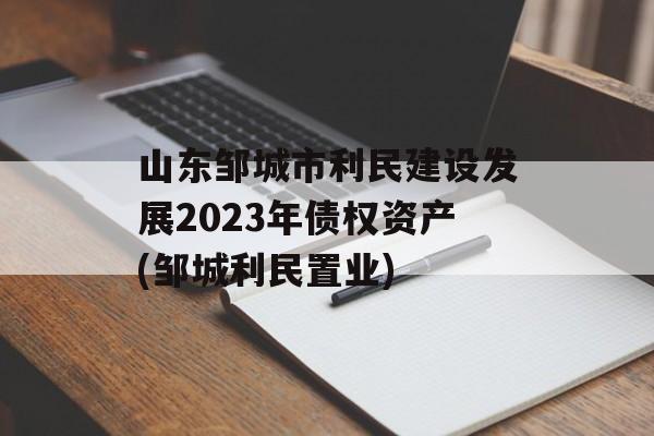 山东邹城市利民建设发展2023年债权资产(邹城利民置业)